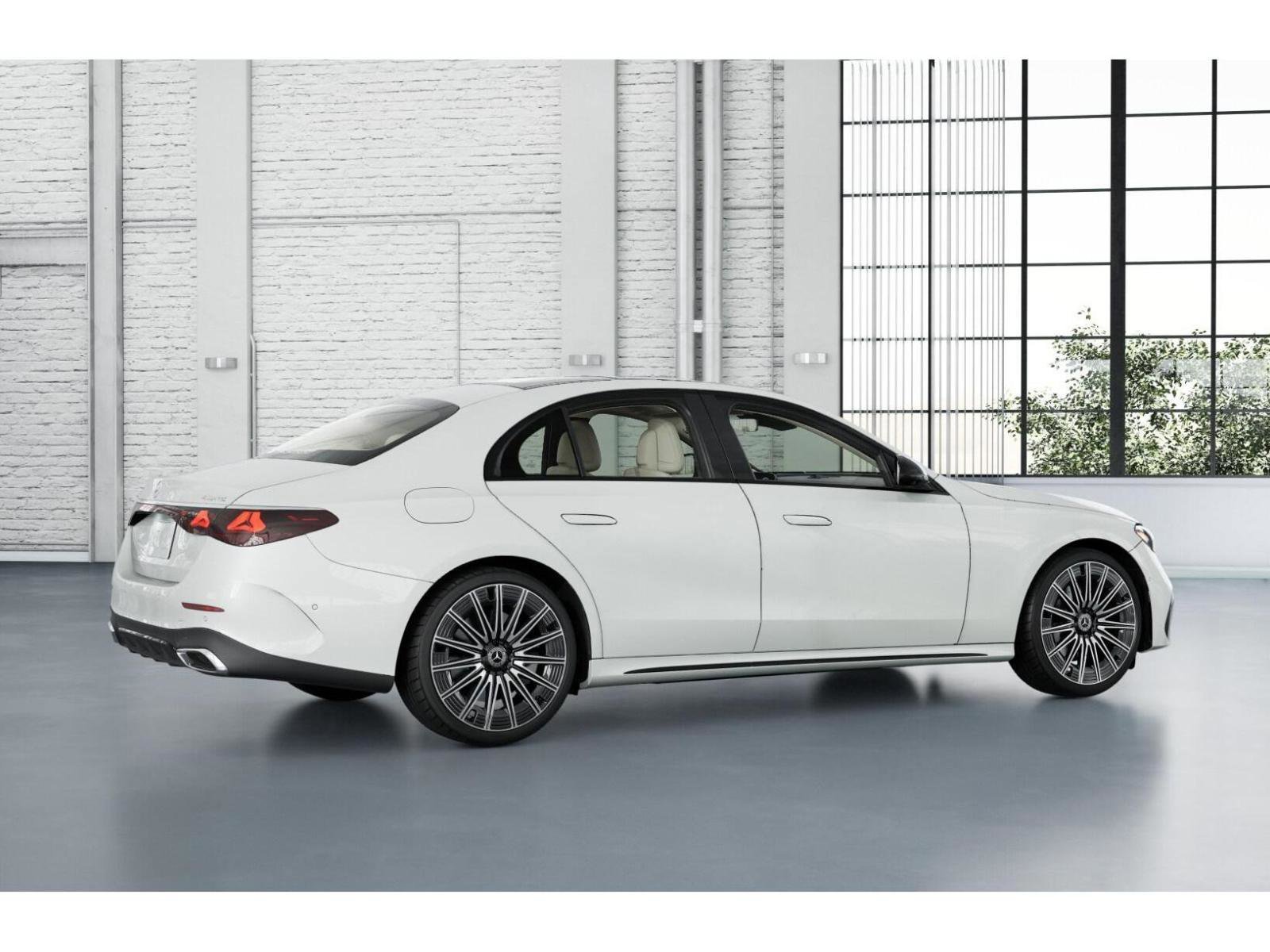 New 2026 MANUFAKTUR Moonlight White Metallic Mercedes-Benz E 450 image 19