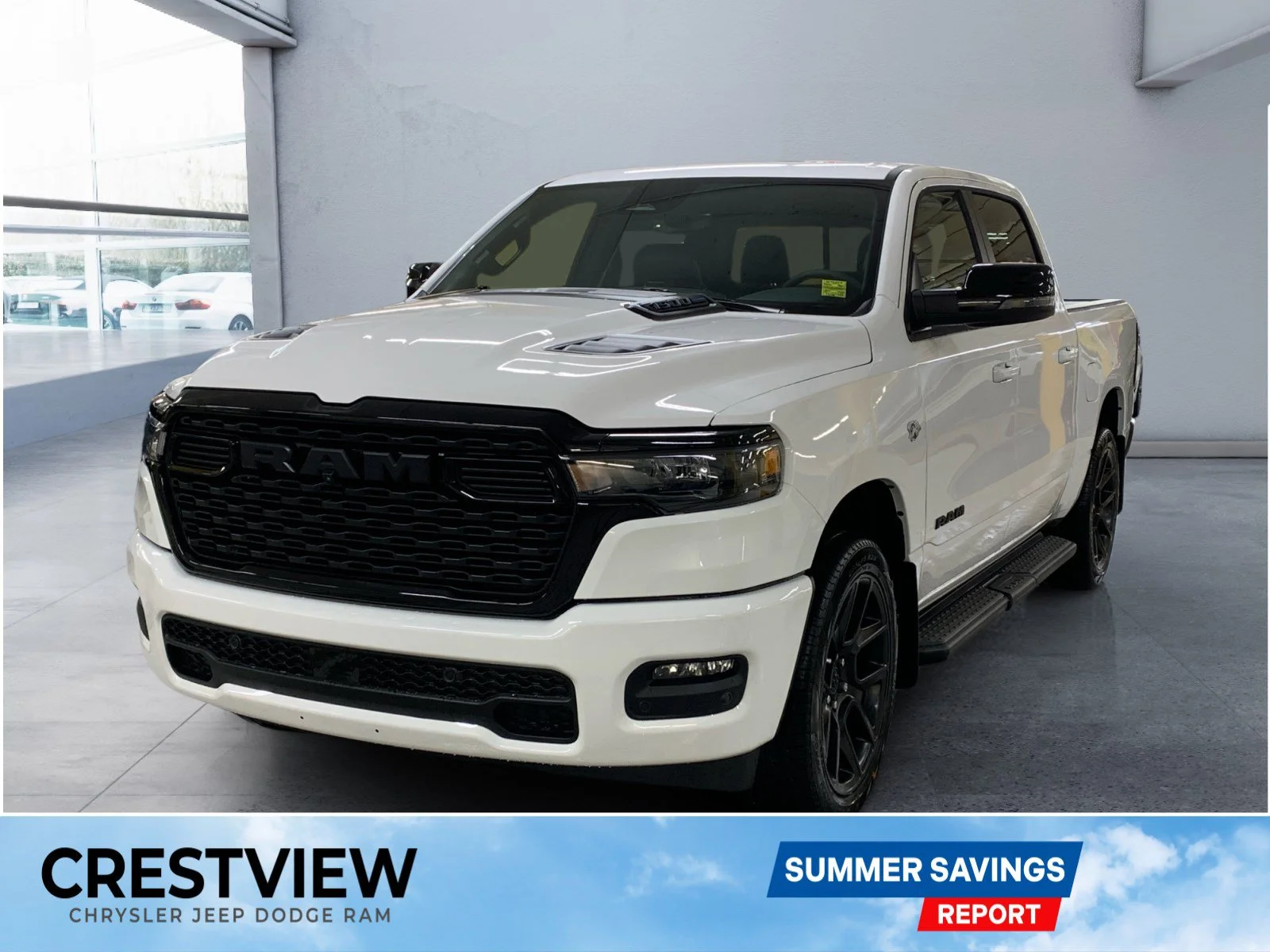 New 2026 Bright White Ram Sport image 1