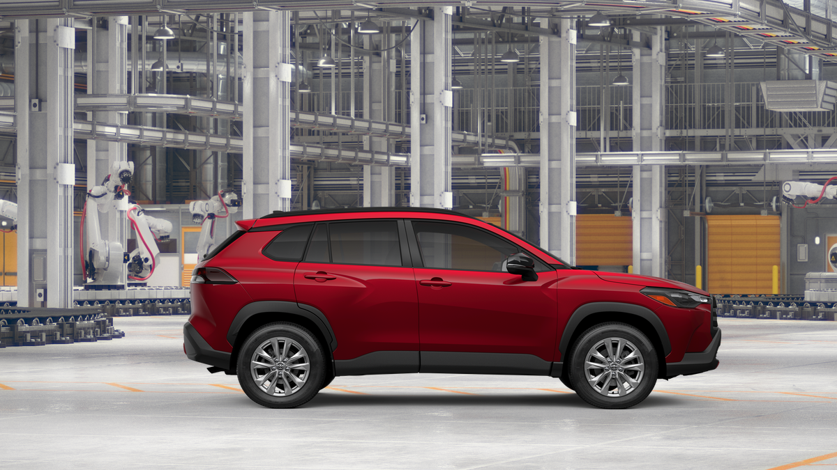 New 2026 Soul Red Crystal Toyota LE image 12