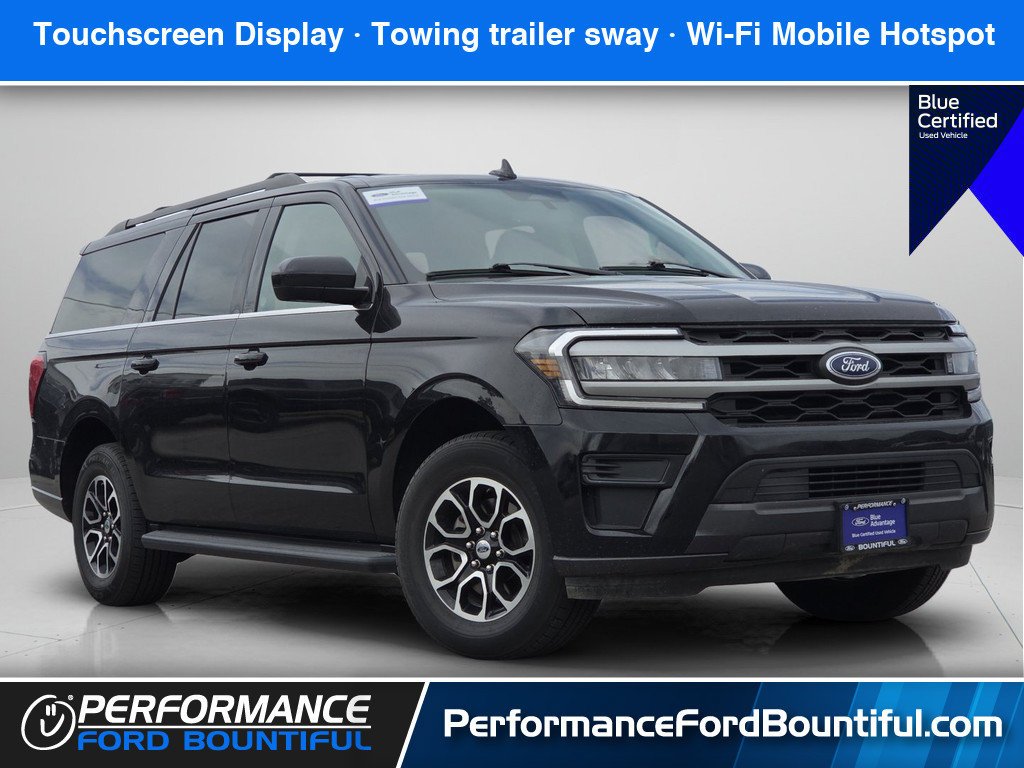 Certified Used 2024 Black Metallic Ford XLT image 1