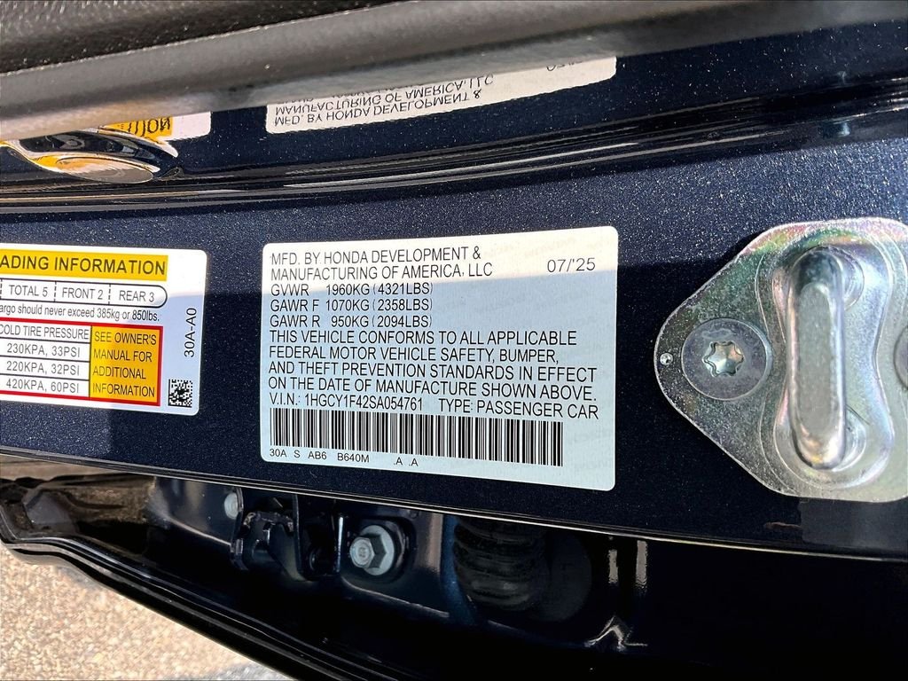 Used 2025 Blue Honda SE image 35