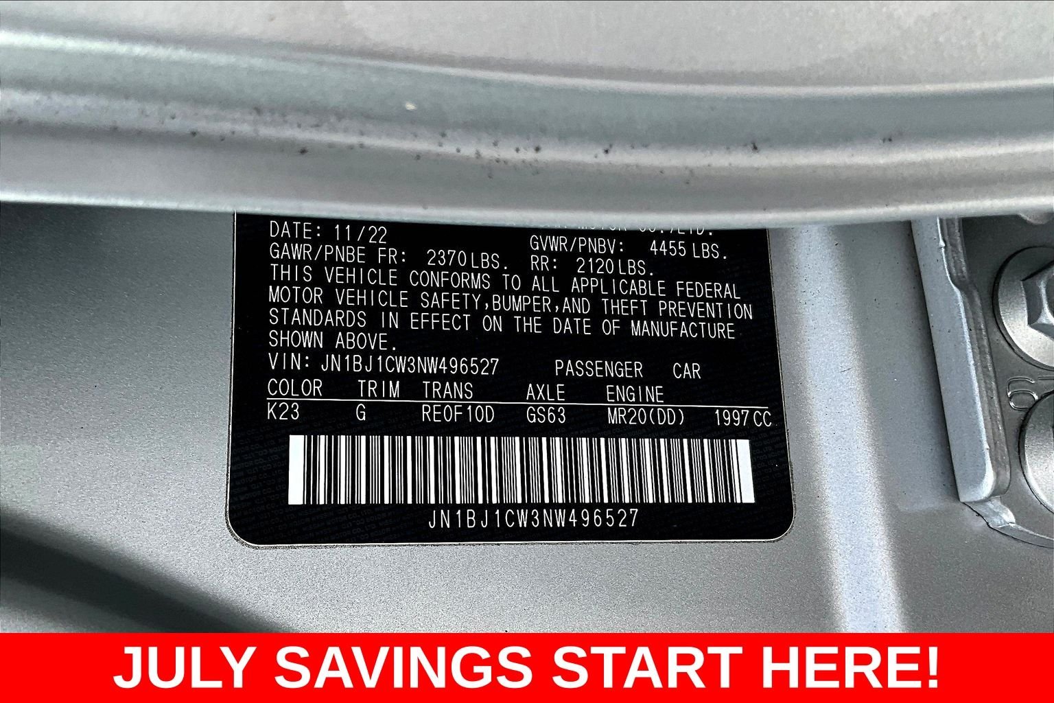 Used 2022 Silver Nissan SL image 25