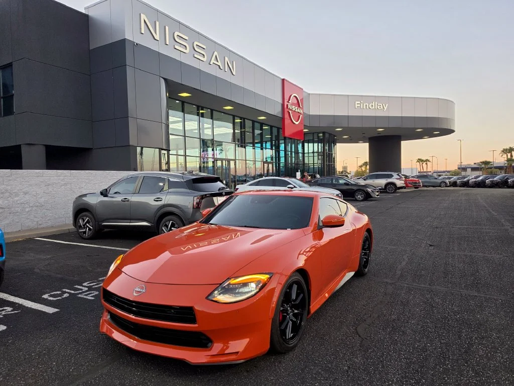 Certified Used 2024 Orange Nissan Performance image 1