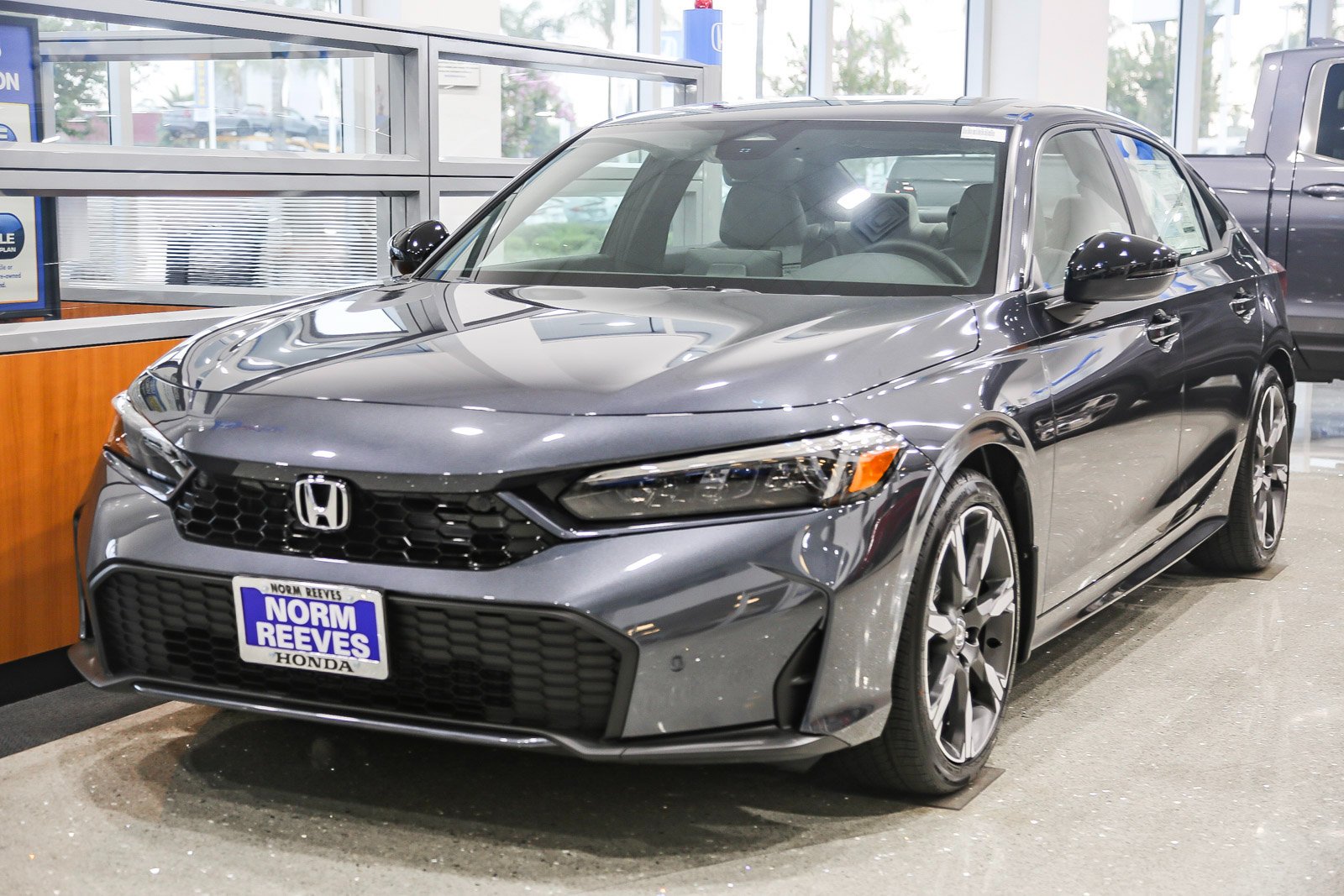 New 2026 Meteorite Gray Metallic Honda Sport Touring CVT image 3