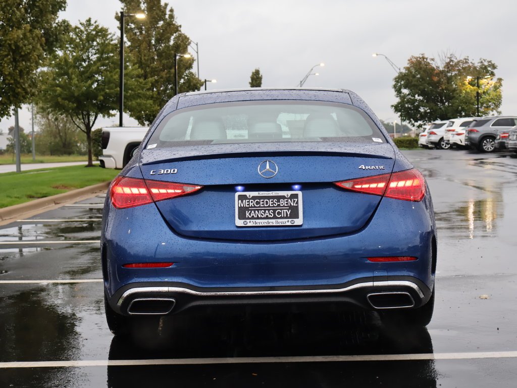 New 2026 Starling Blue Metallic Mercedes-Benz C 300 image 6