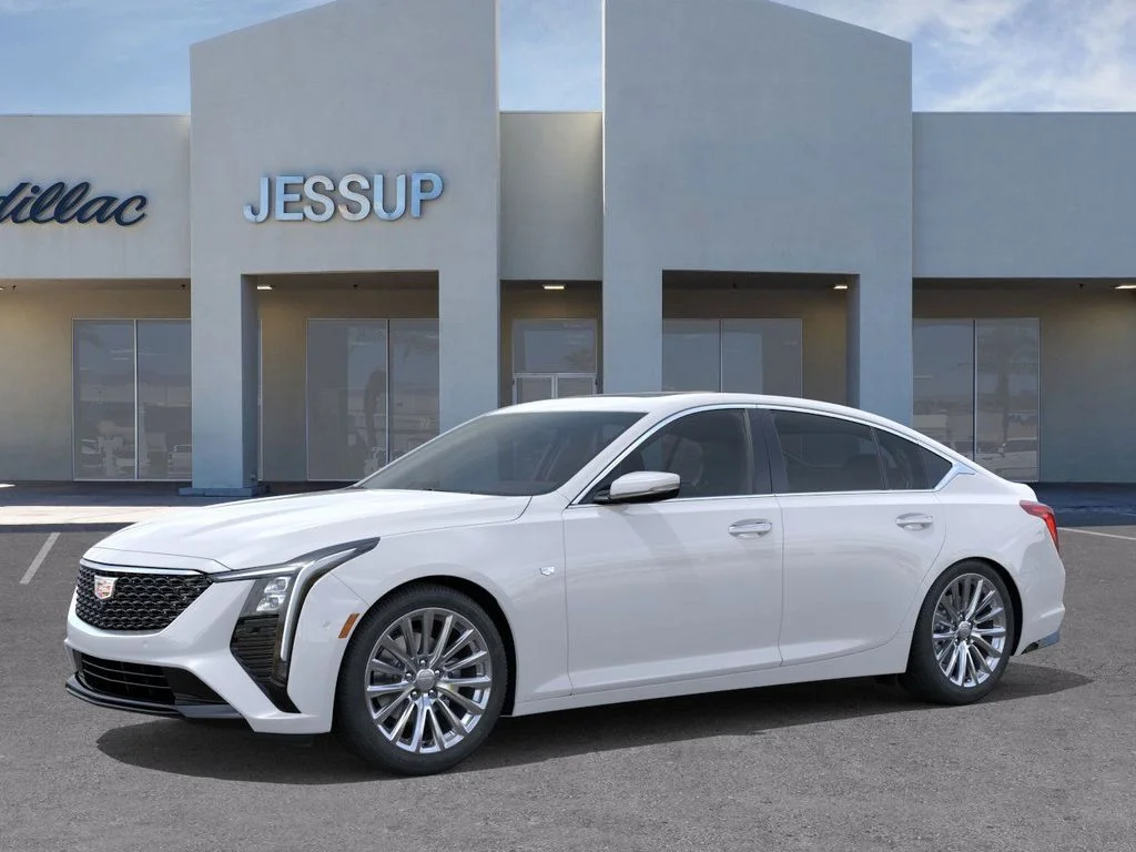 New 2026 Vibrant White Tricoat Cadillac Premium Luxury image 2