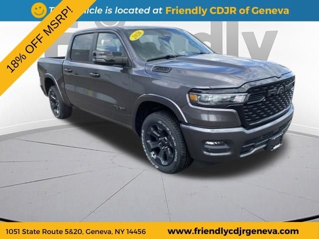 New 2026 Granite Crystal Metallic Clearcoat RAM Big Horn/Lone Star image 7