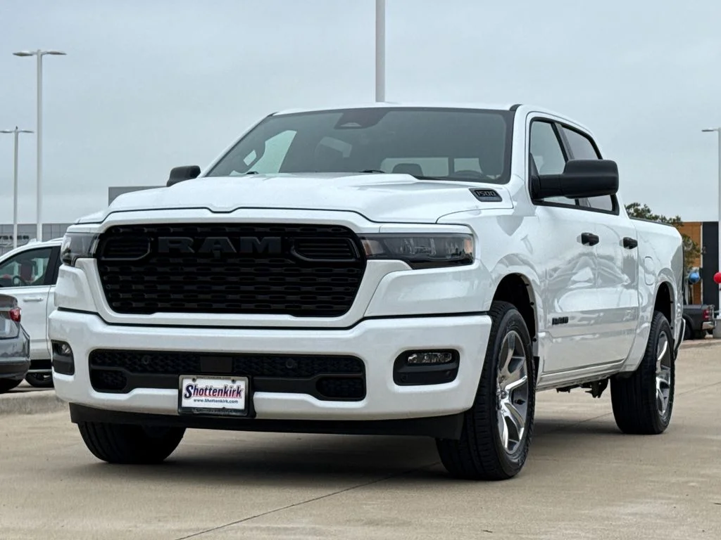 New 2026 Bright White Clearcoat RAM Express image 3
