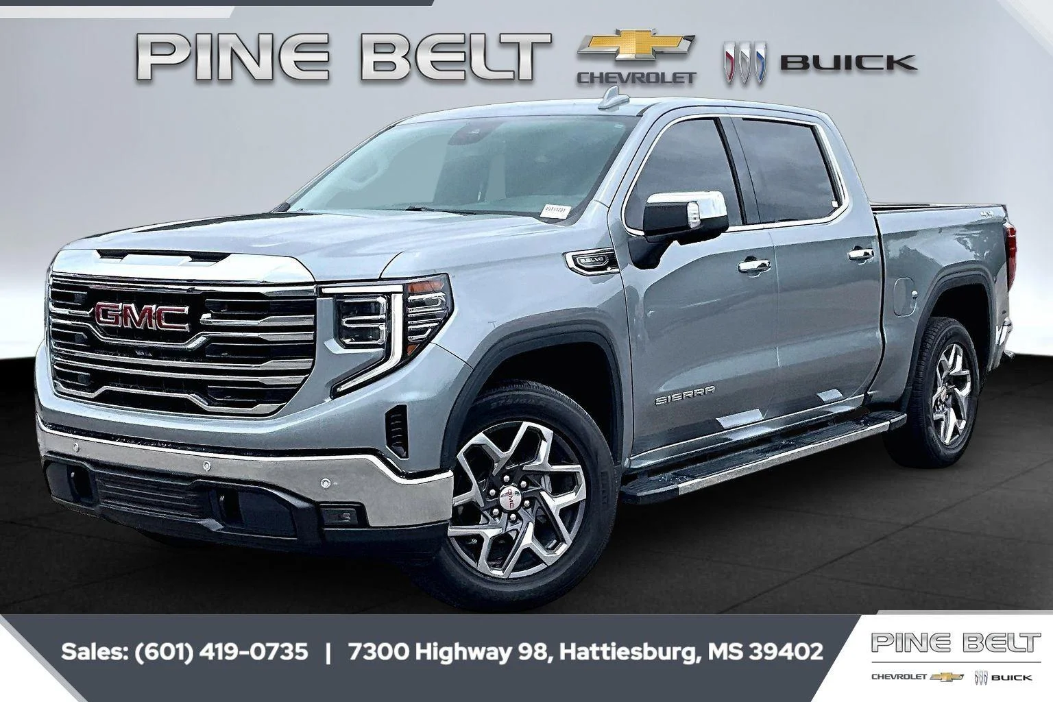 Used 2024 Sterling Metallic GMC SLT image 11