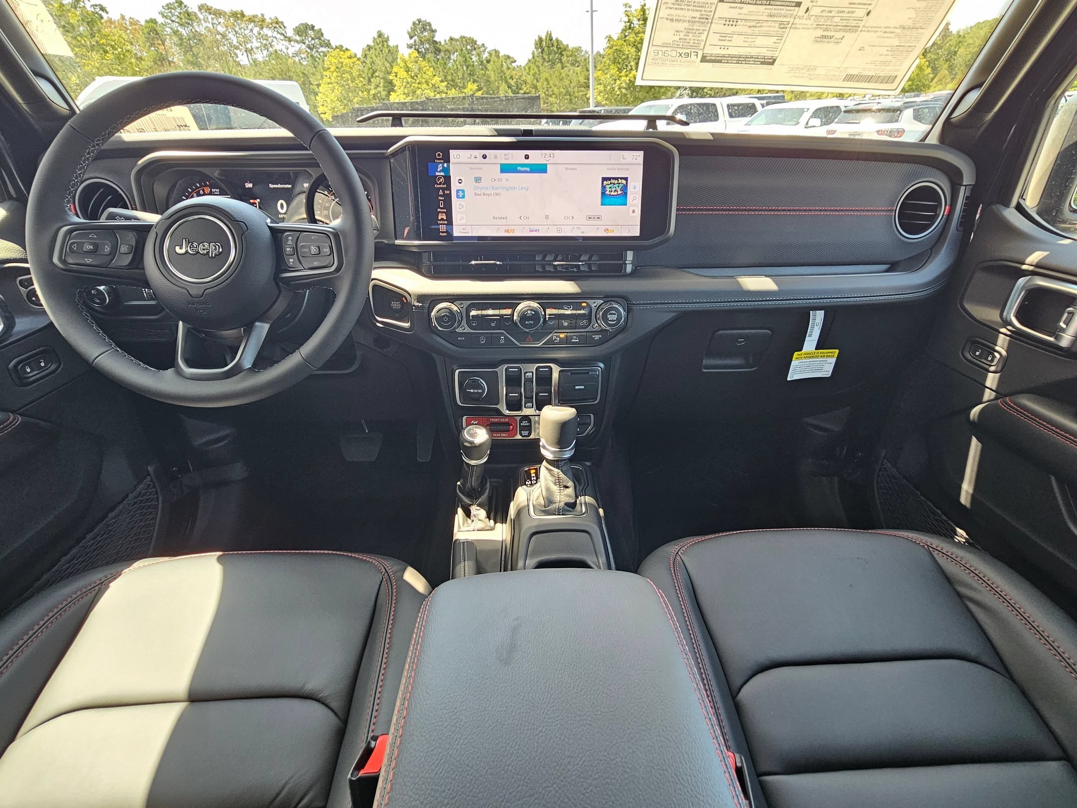New 2026 Black Clear-Coat Exterior Paint Jeep Rubicon X image 9