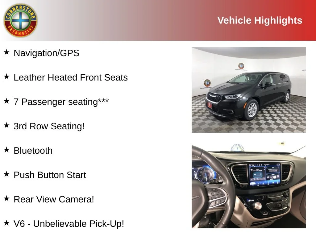 Used 2023 Black Chrysler Touring L image 2