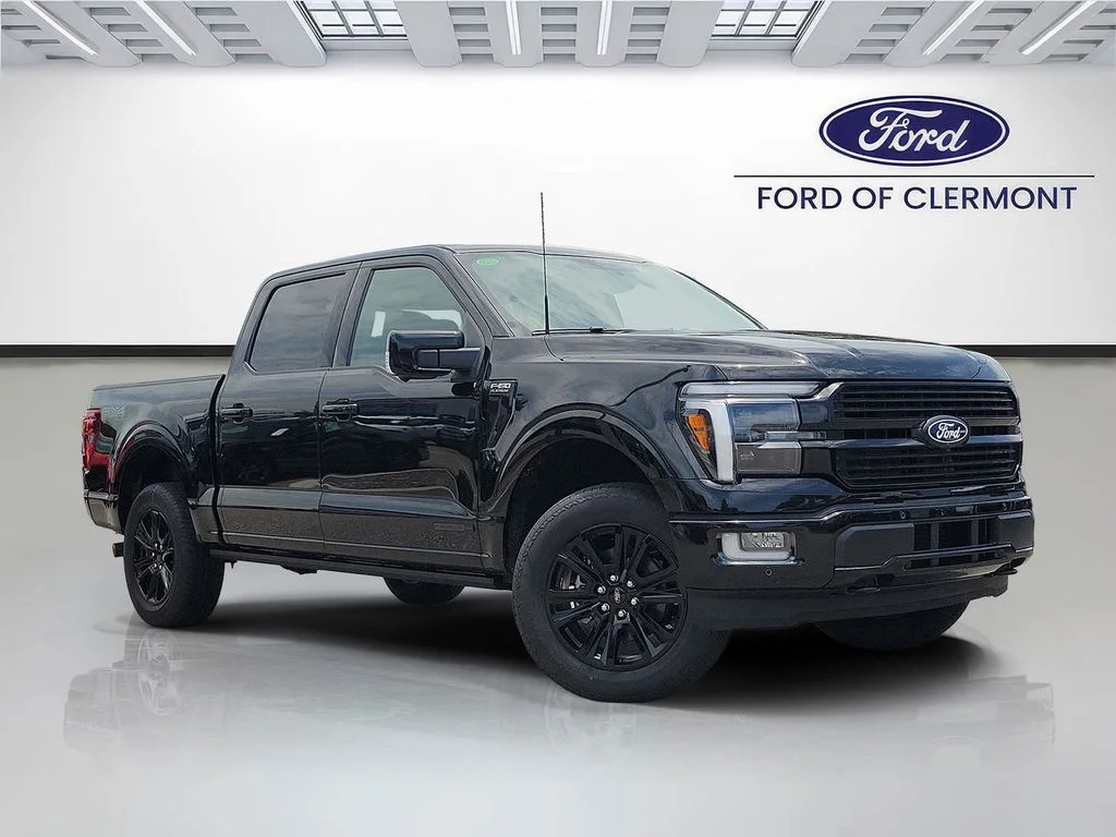 New 2026 Agate Black Metallic Ford Platinum® image 1