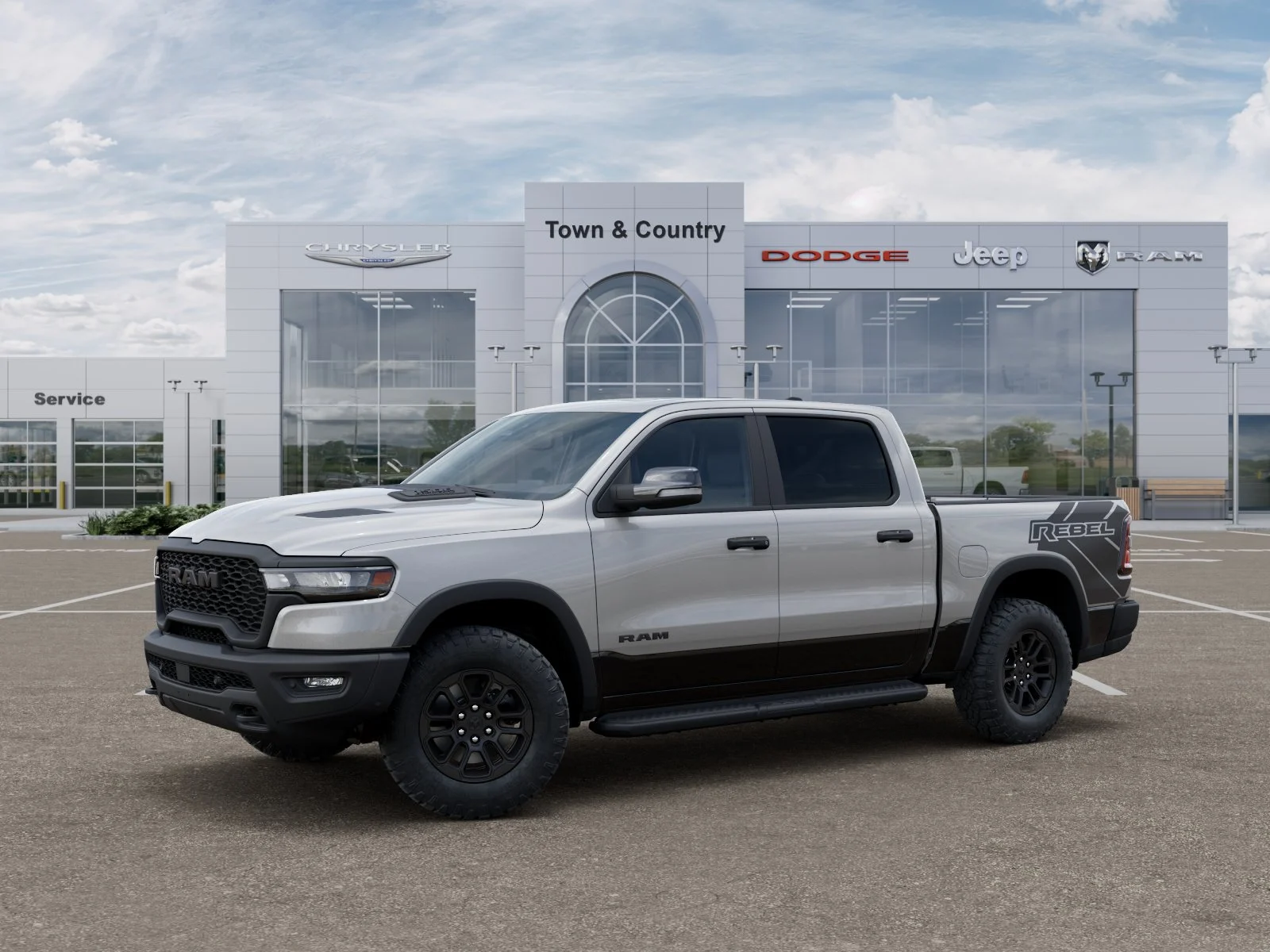 New 2026 Silver Zynith Exterior Paint RAM Rebel image 28