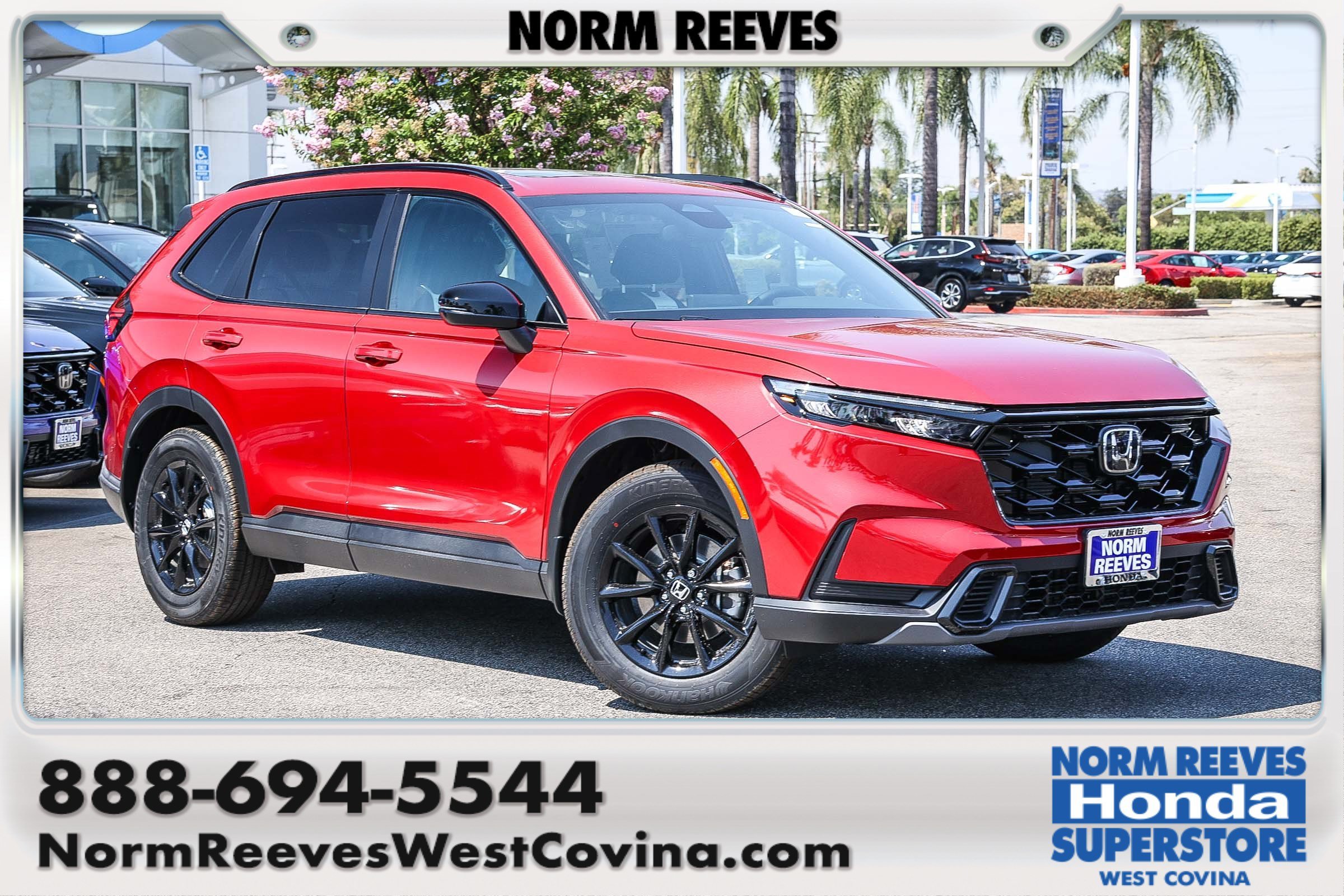 New 2027 Radiant Red Metallic Honda Sport FWD image 1