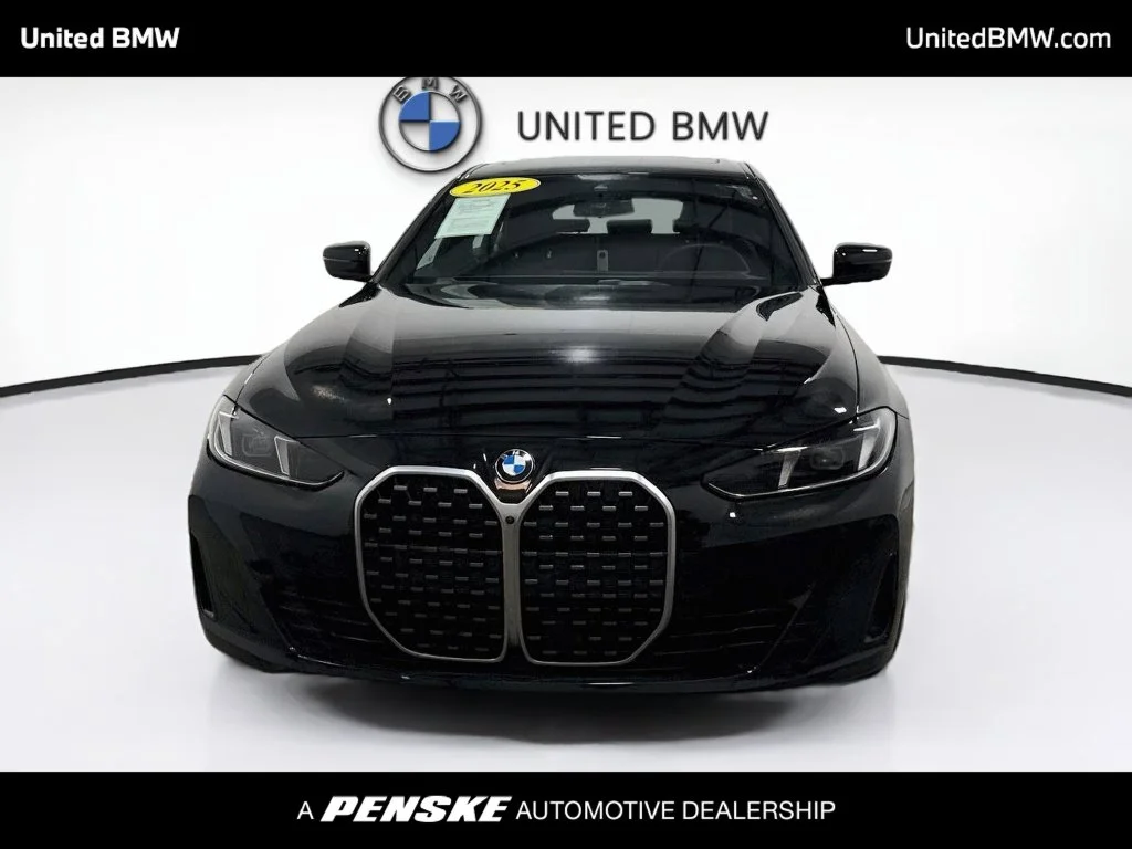 Certified Used 2025 Jet Black BMW 430i xDrive Gran Coupe image 2