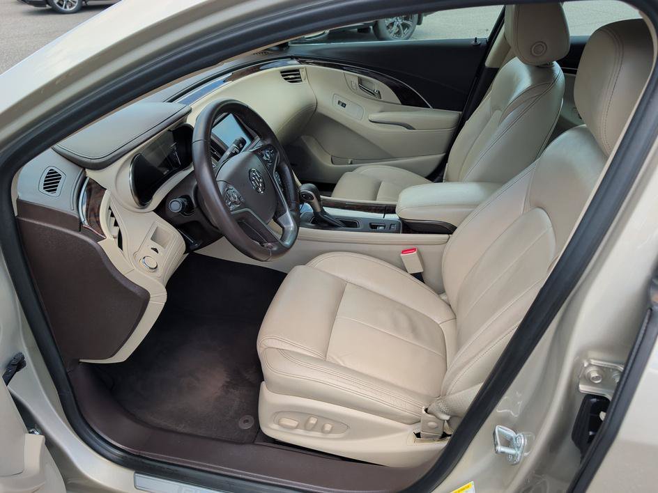 Used 2016 Sparkling Silver Metallic Buick Leather image 8