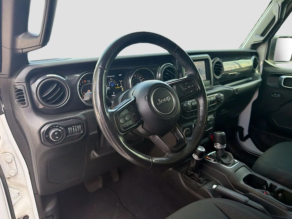 Used 2021 Bright White Clearcoat Jeep California Edition image 7