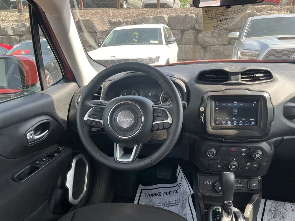 Used 2021 Orange Jeep Latitude image 11