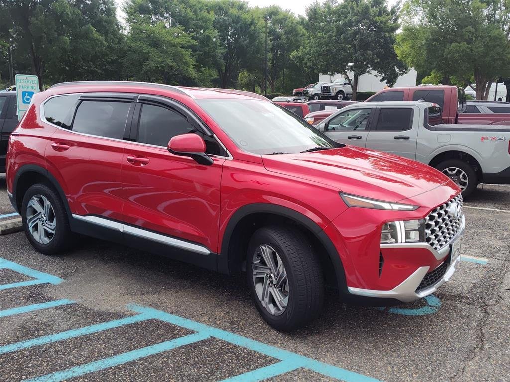 Used 2022 Calypso Red Hyundai SEL image 2