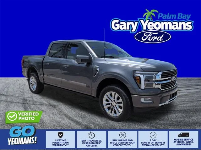 New 2026 Gray Ford King Ranch image 1