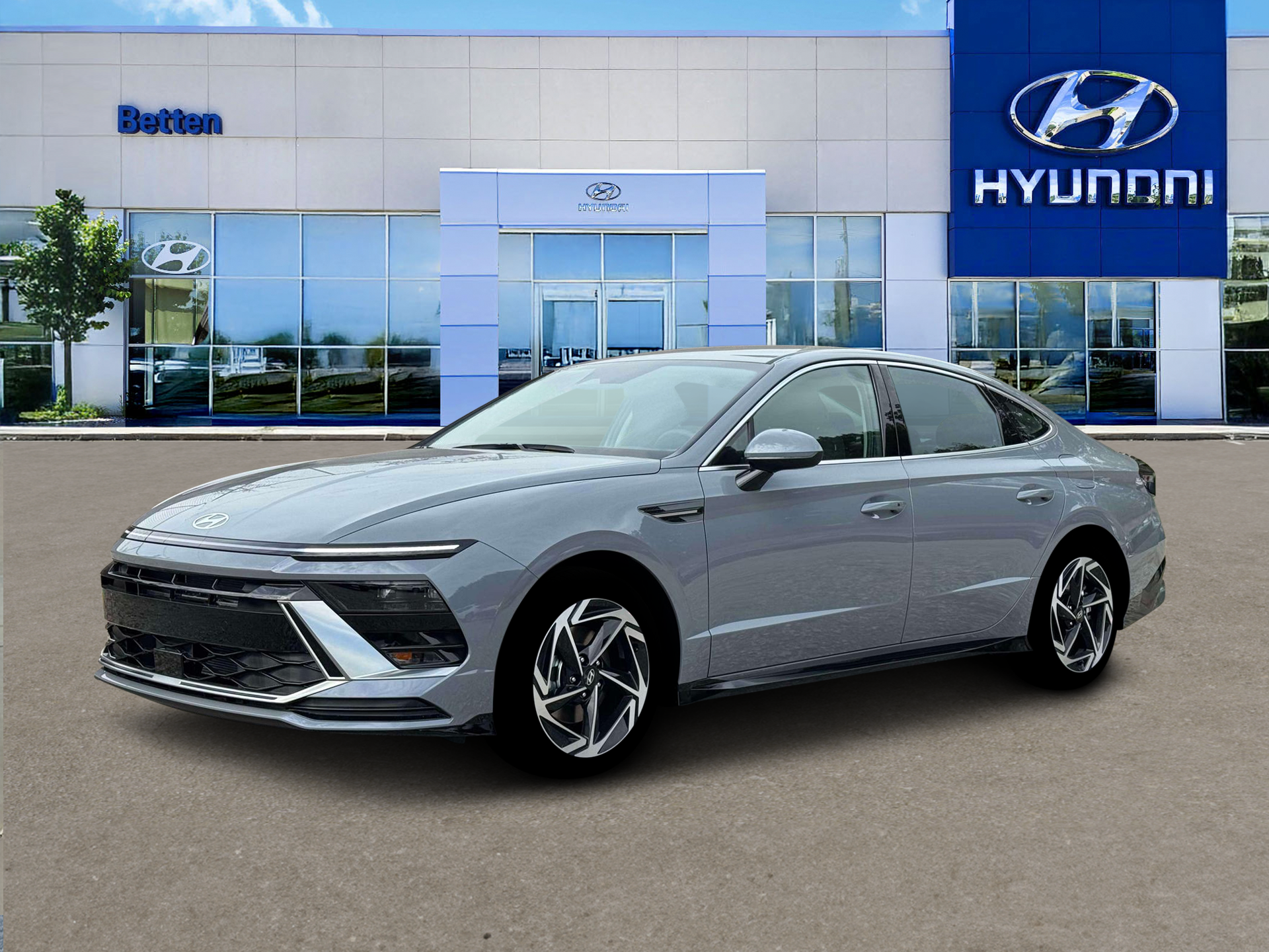 New 2026 Blue Hyundai SEL Sport image 2