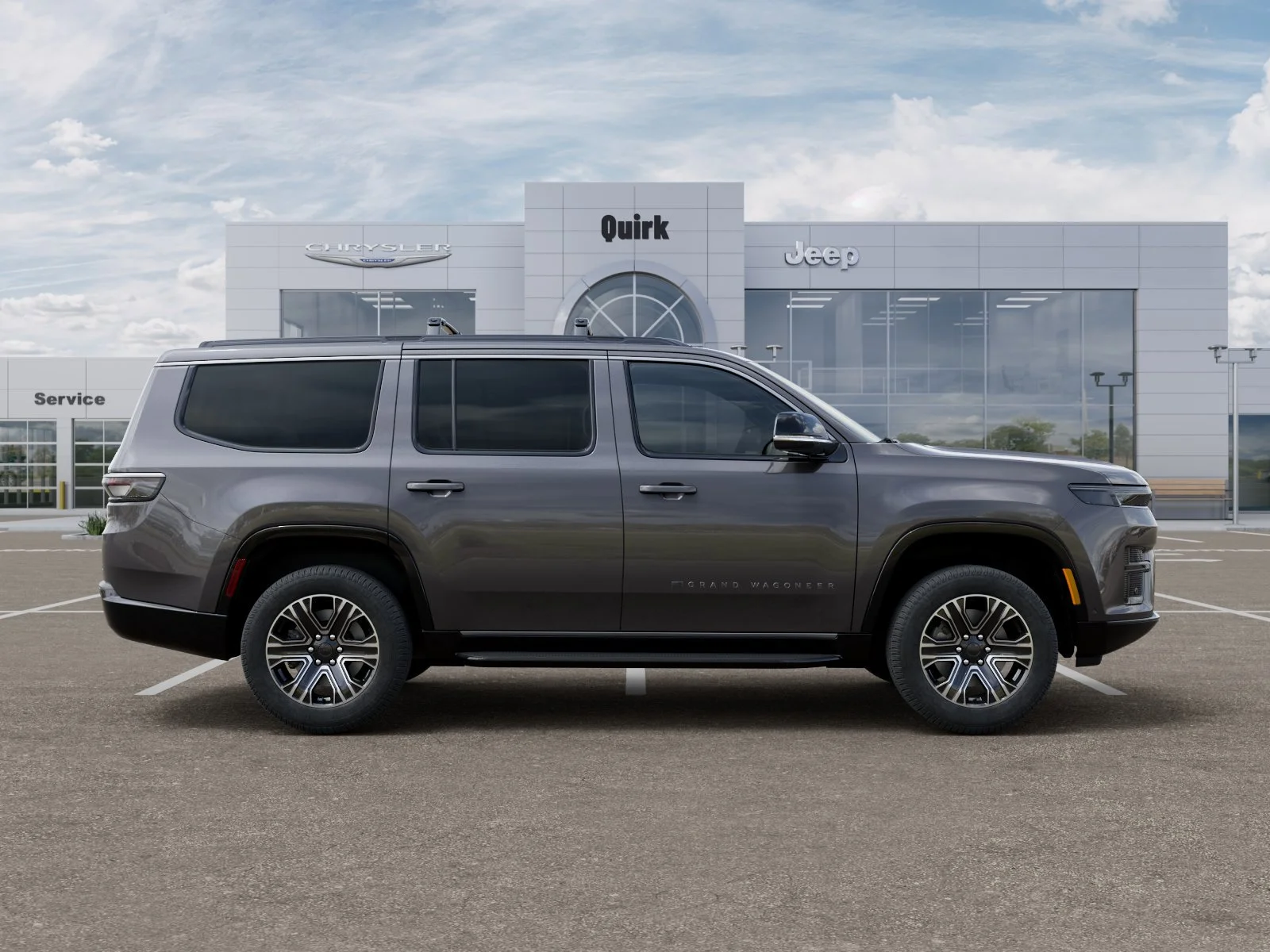 New 2026 Baltic-Gray Metallic Clear-Coat Exterior Paint Jeep BASE image 21