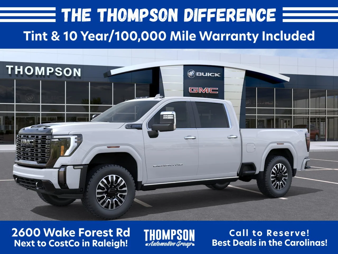 New 2026 Glacier White Tricoat GMC Denali Ultimate image 2