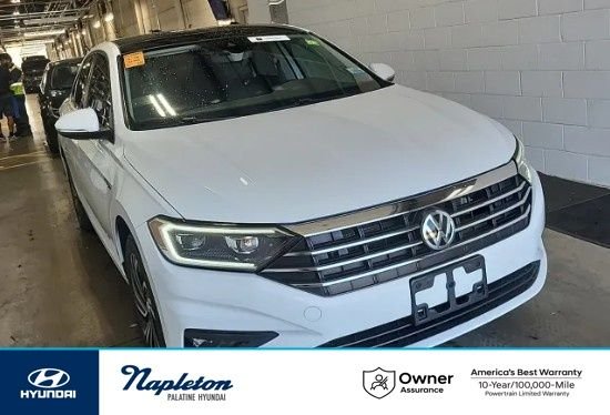 Used 2020 White Volkswagen SEL Premium image 1