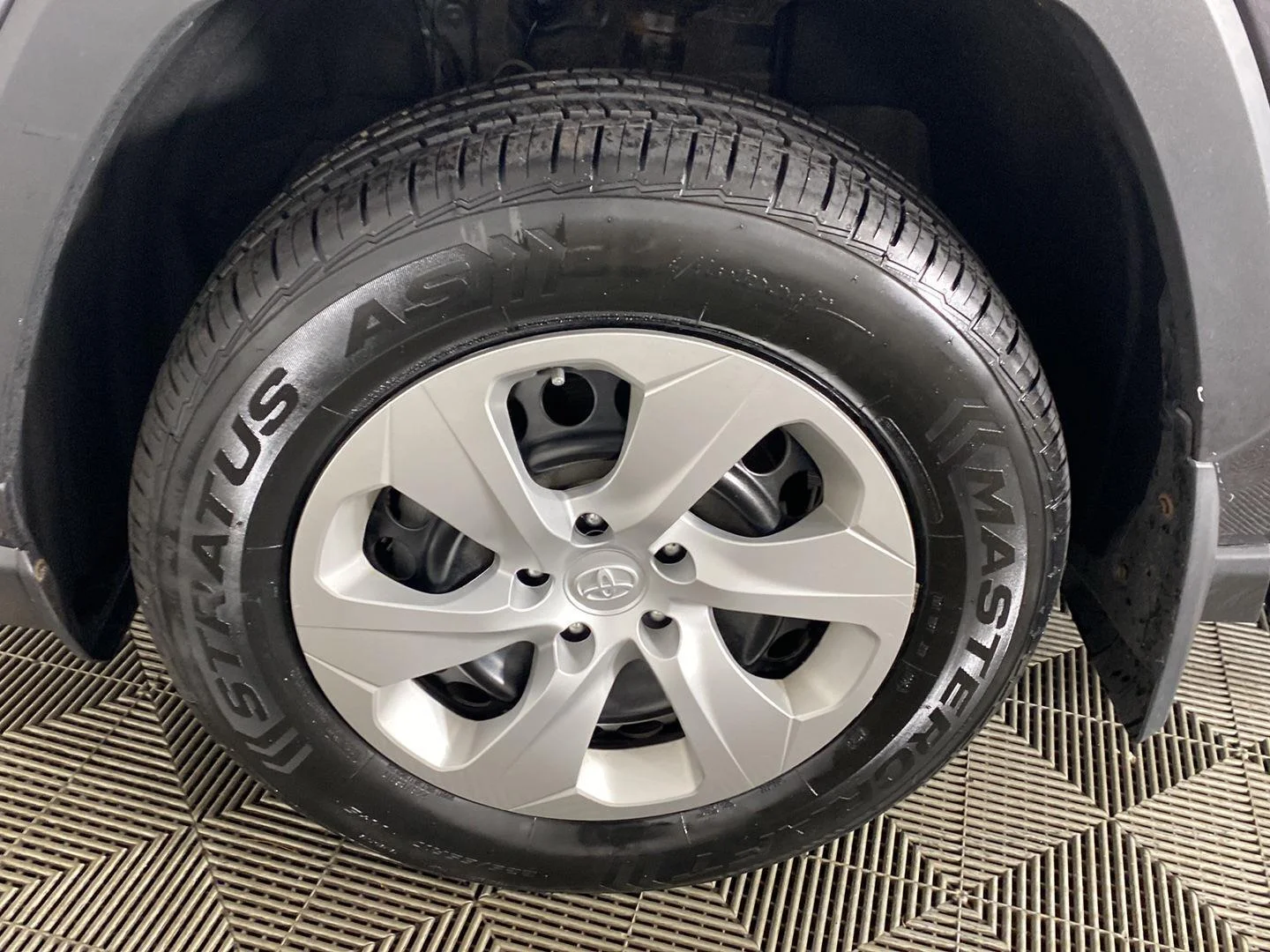 Used 2024 Magnetic Gray Metallic Toyota LE image 12