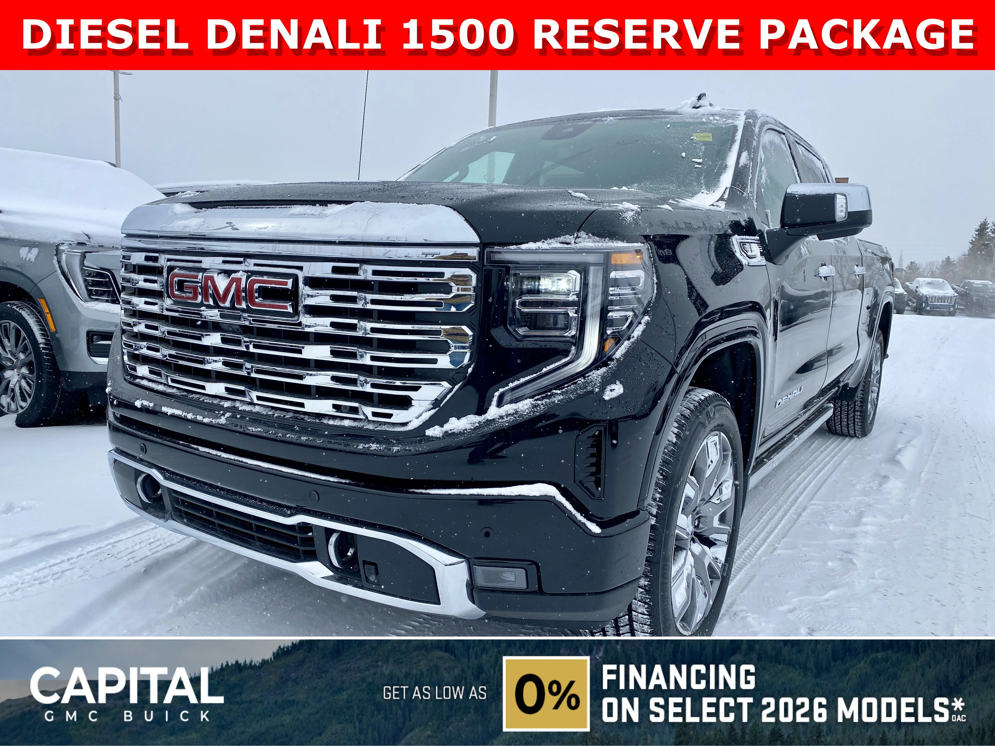 New 2026 ONYX BLACK GMC Denali image 1