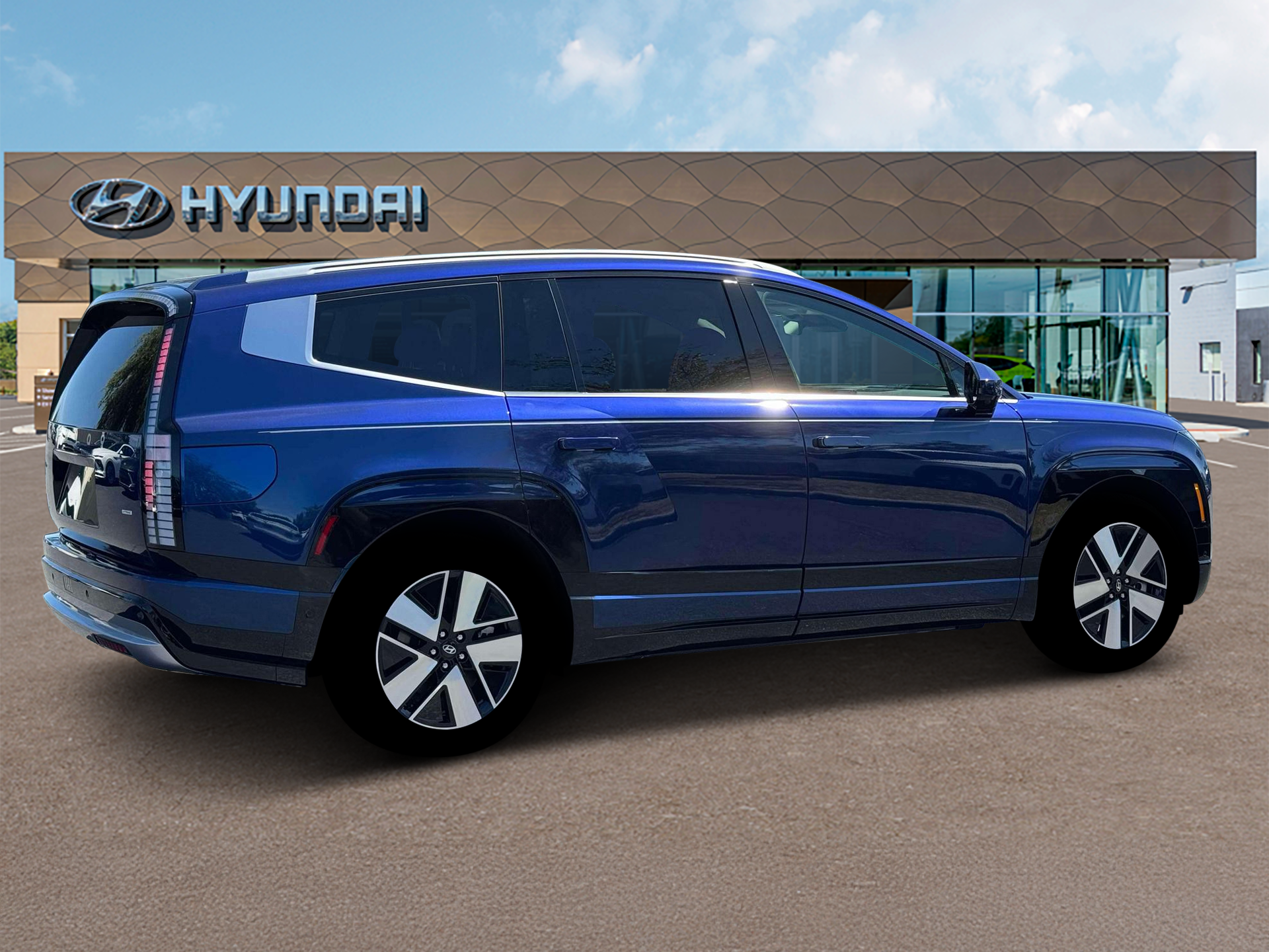 New 2026 Cosmic Blue Hyundai SEL image 8