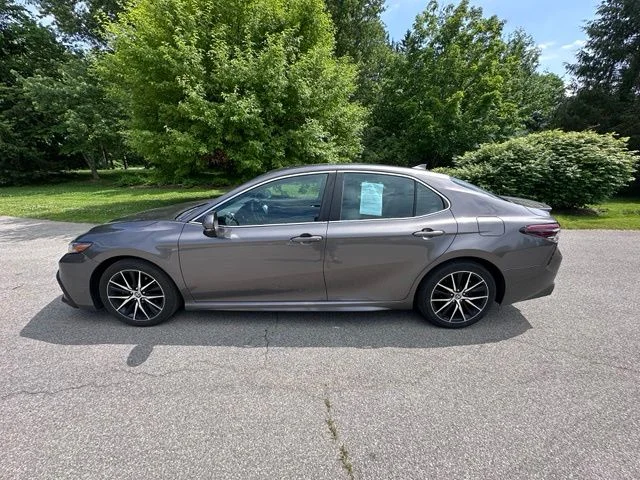 Used 2021 Gray Toyota SE image 6