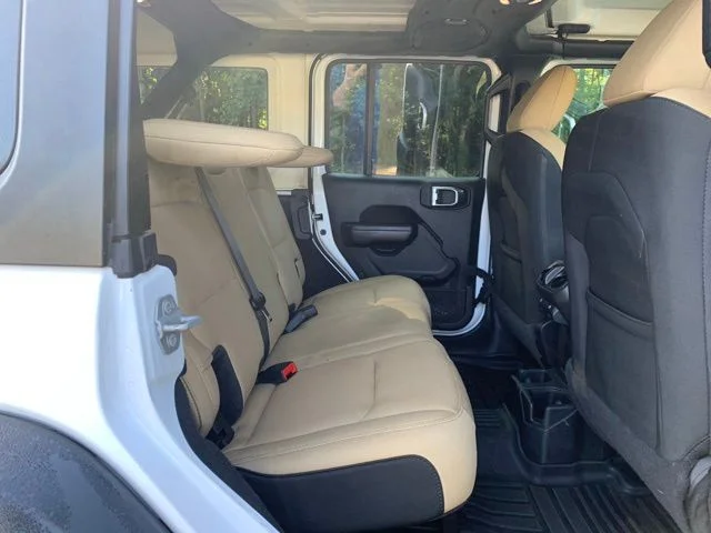 Used 2020 White Jeep Unlimited Sport S image 14