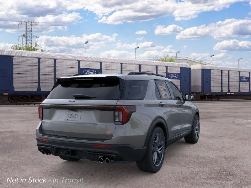 New 2026 Carbonized Gray Metallic Ford ST image 8