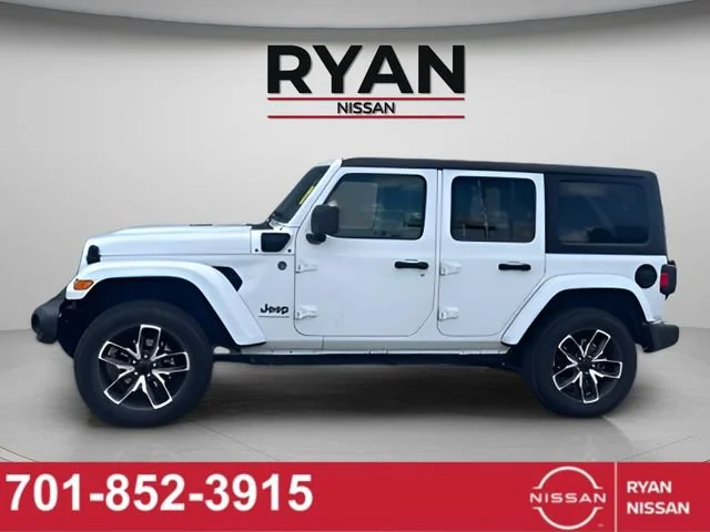 Certified Used 2024 White Jeep Sport S 4xe image 3