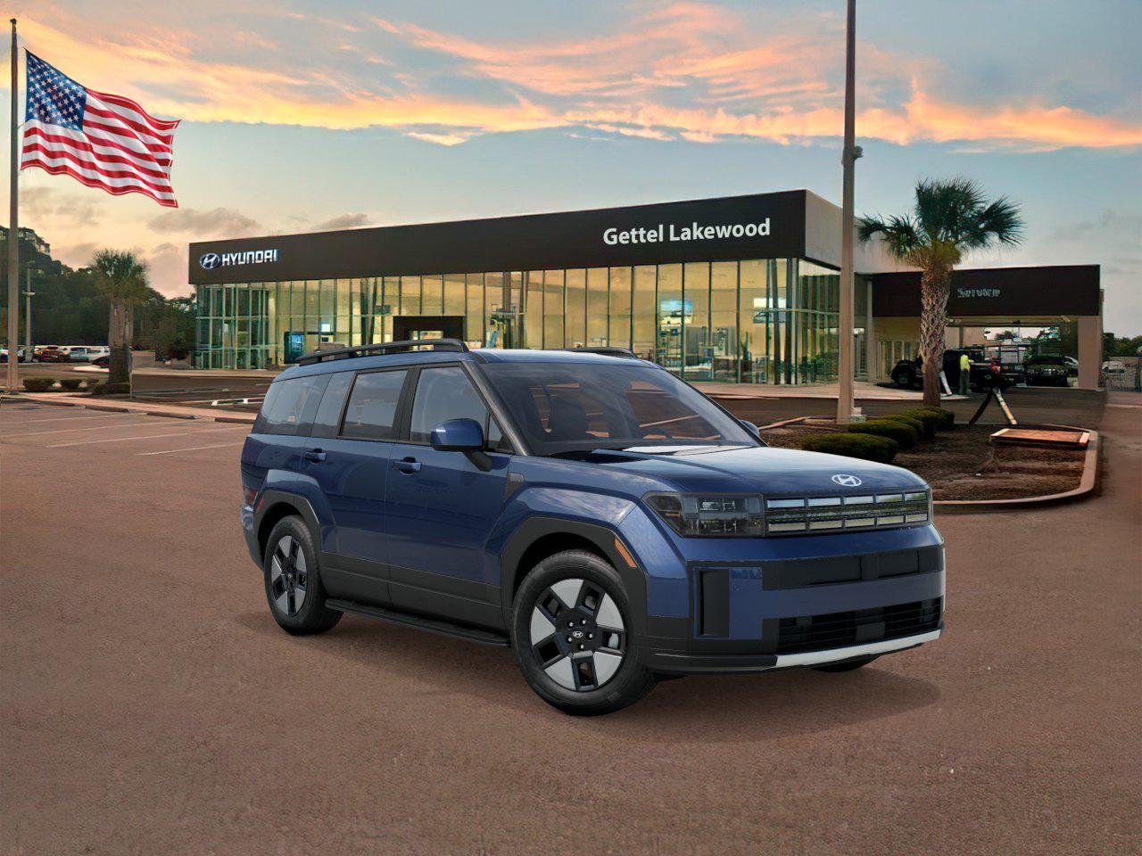 New 2027 Blue Hyundai SEL image 2
