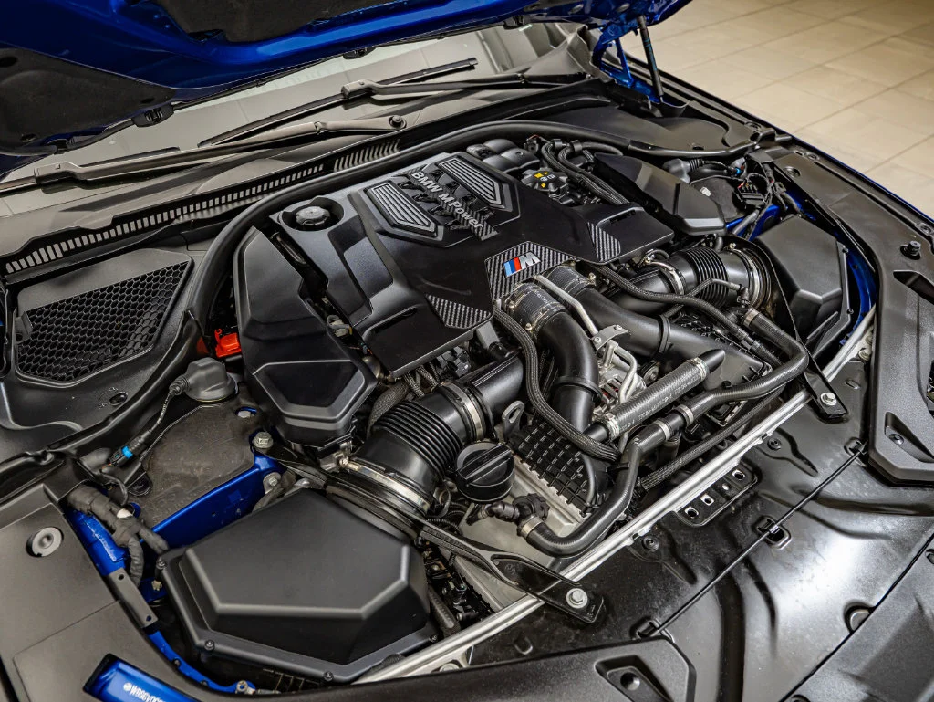 Used 2024 Marina Bay Blue Metallic BMW Competition image 52