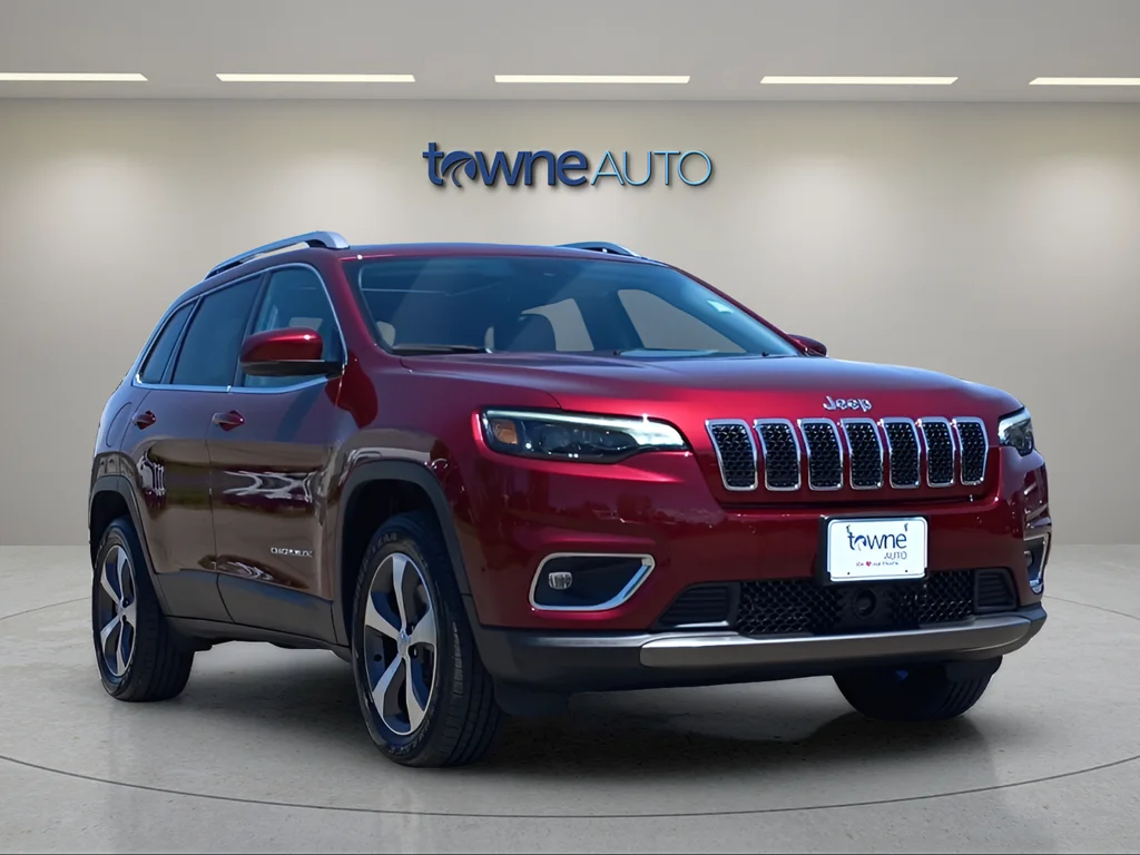 Used 2021 Red Jeep Limited image 7