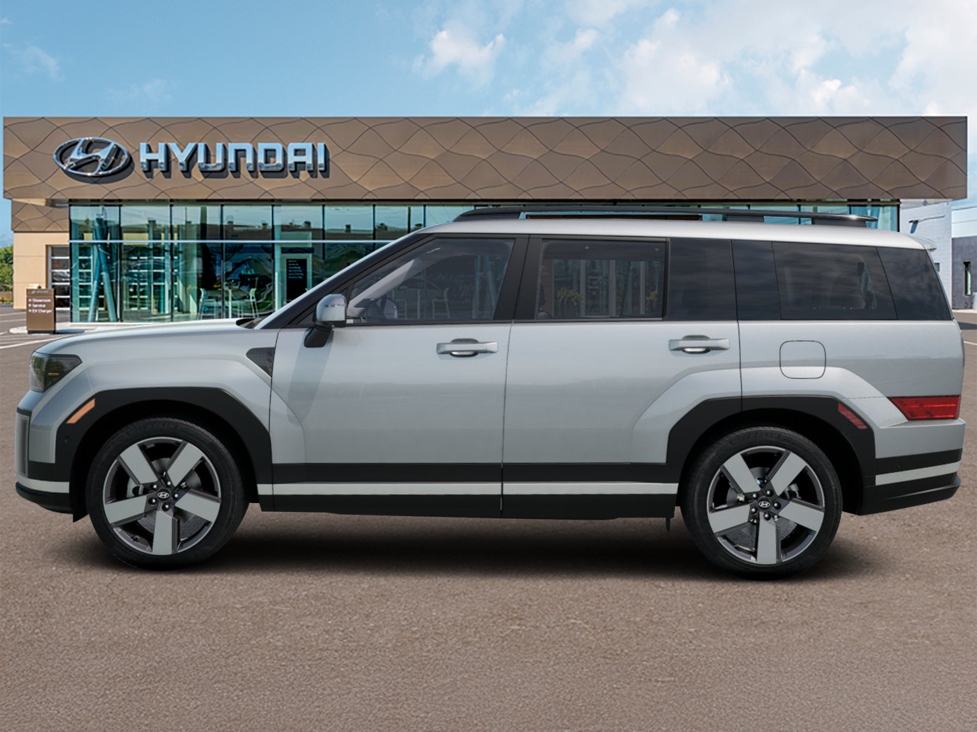 New 2026 Shimmering Silver Pearl Hyundai Limited AWD image 3