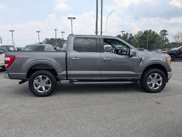 Used 2021 Gray Metallic Ford Lariat image 3