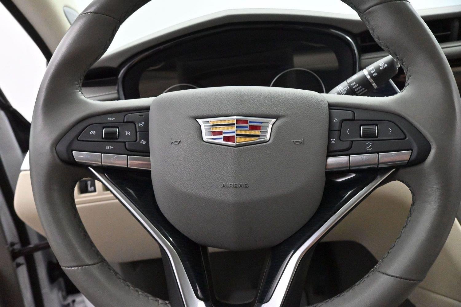 Used 2024 Crystal White Tricoat Cadillac Premium Luxury image 19