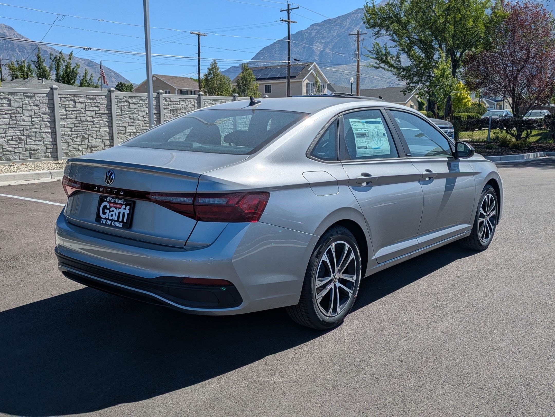 New 2026 Pyrite Silver Metallic Volkswagen Sport image 3