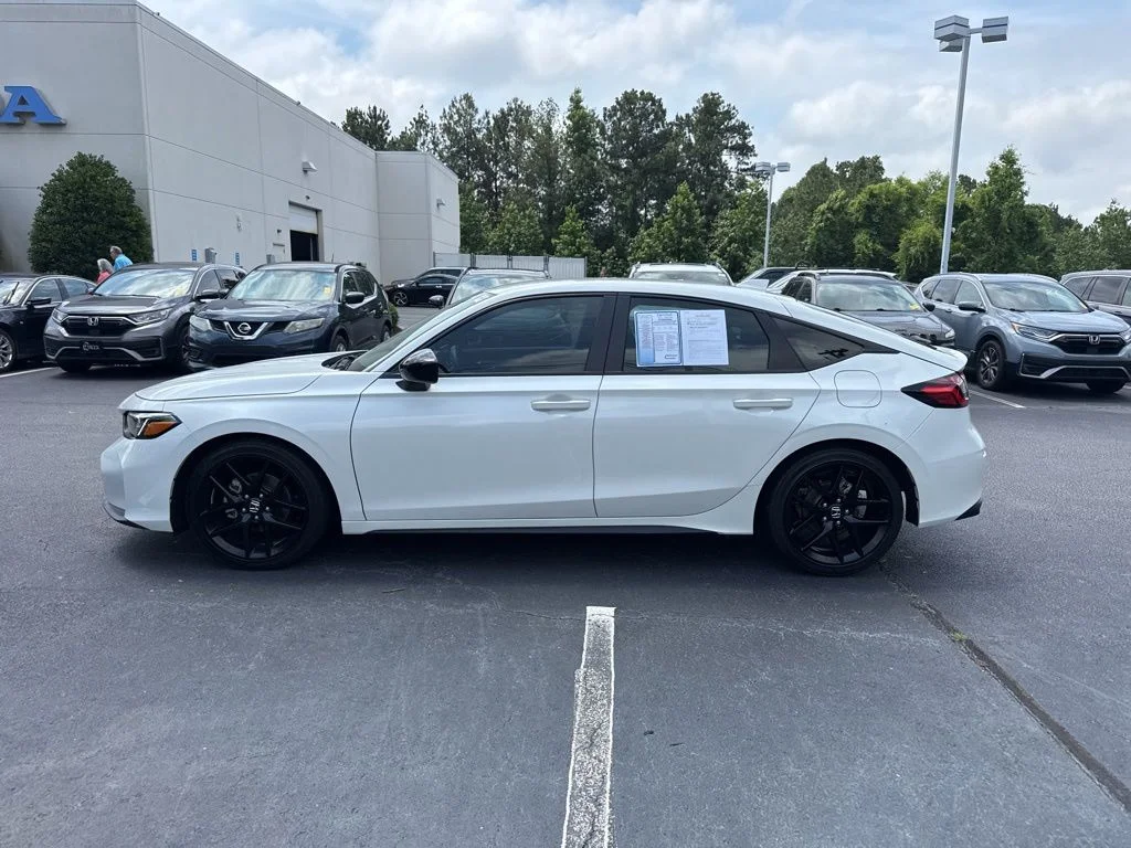 Certified Used 2025 Platinum White Pearl Honda Sport image 6