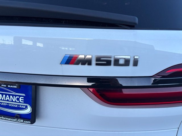 Used 2021 Alpine White BMW M50i image 8