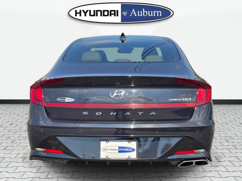 Used 2023 Blue Hyundai Limited image 6