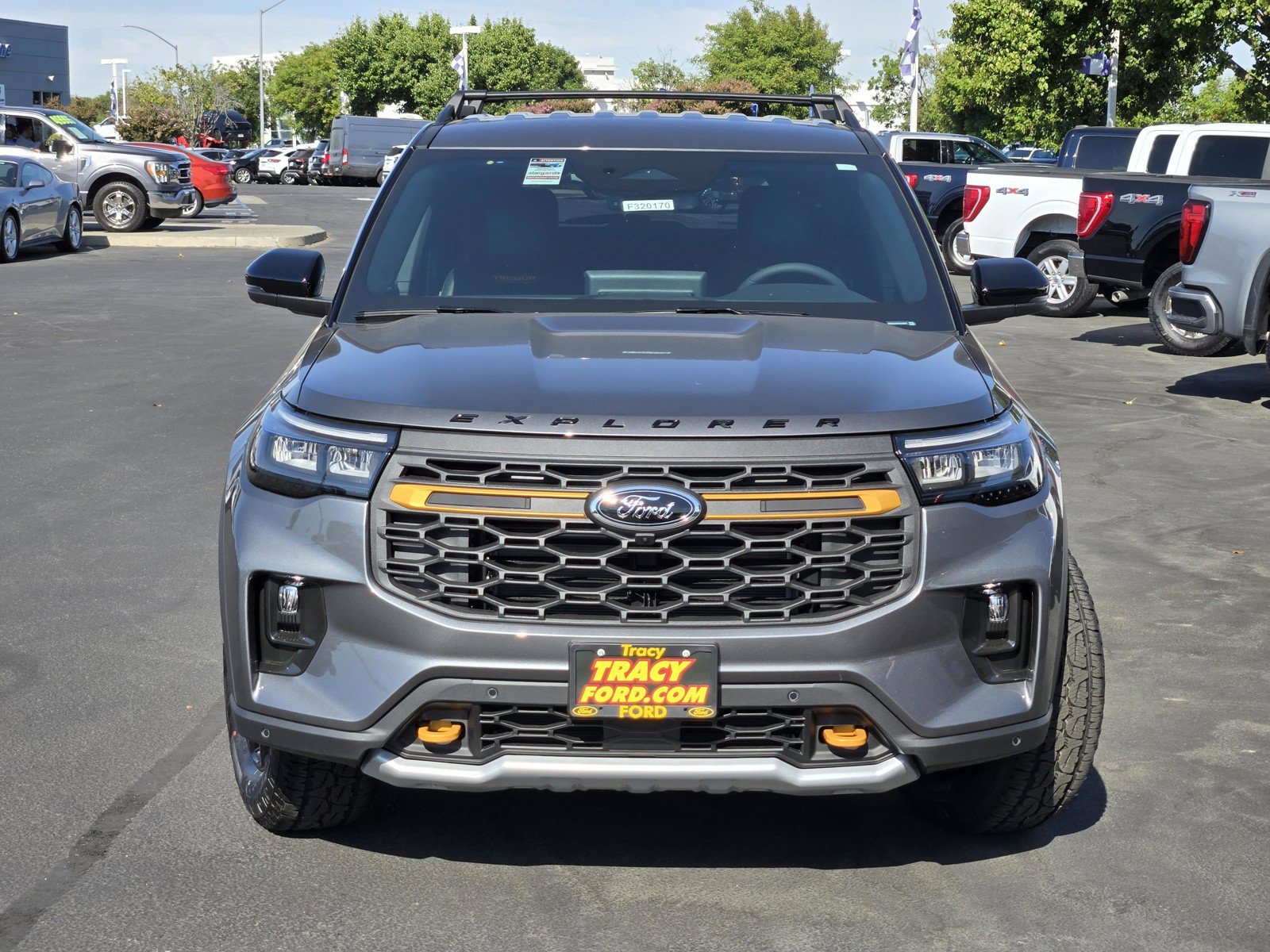 New 2026 Carbonized Gray Metallic Ford Tremor® image 2