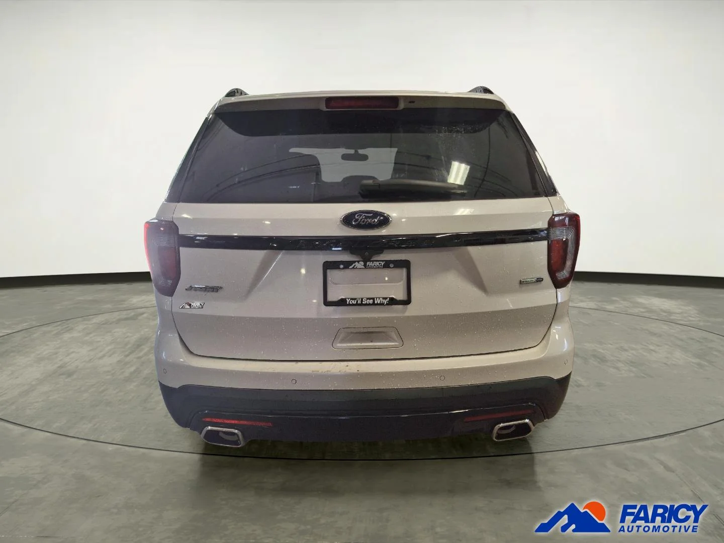 Used 2016 White Platinum Metallic Tri-Coat Ford Sport image 3