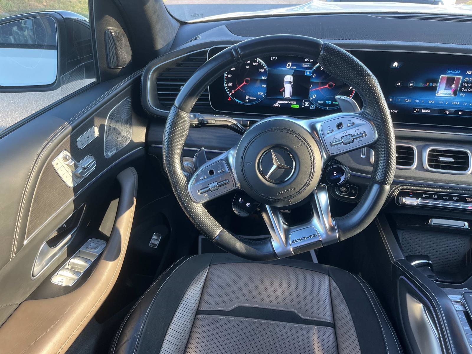 Certified Used 2021 Diamond White Metallic Mercedes-Benz GLS 63 AMG® image 14