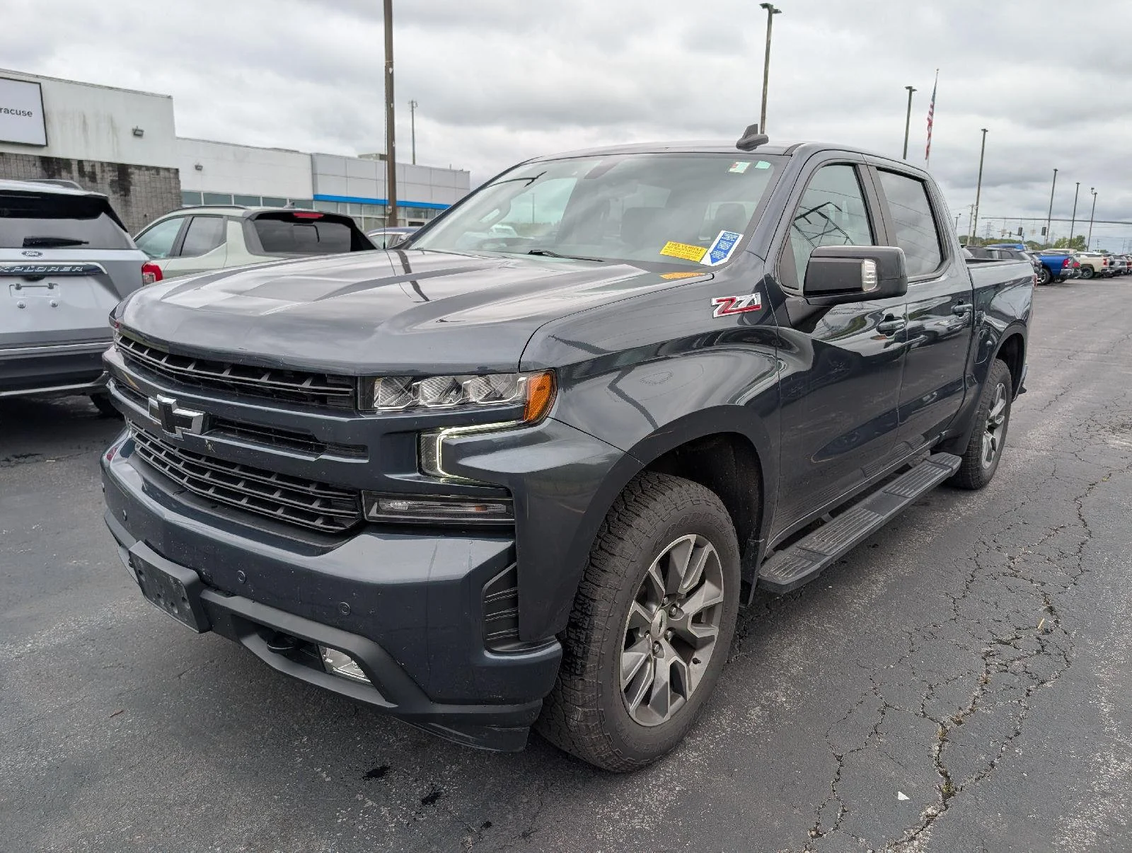 Used 2021 Shadow Gray Metallic Chevrolet RST image 4