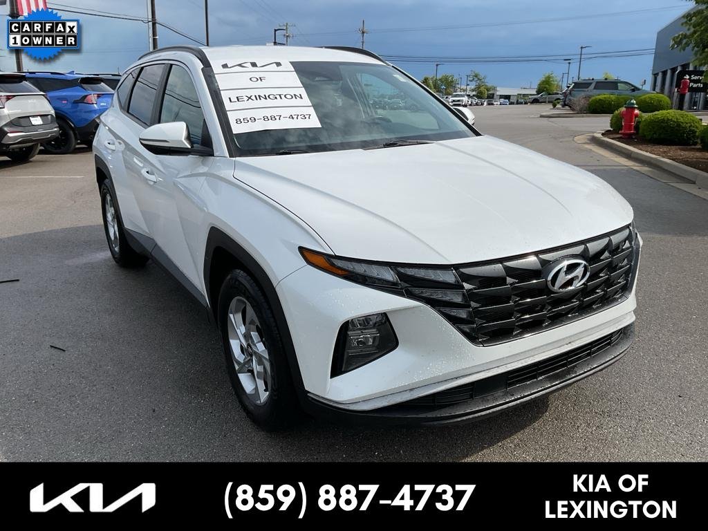 Used 2022 Quartz White Hyundai SEL image 1